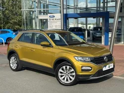 Turmeric yellow metallic Used 2018 VW T-Roc SE SUV | £14,691 (Good price)
