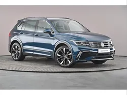 Blue Used 2022 VW Tiguan R-line SUV | £28,899 (Fair price)