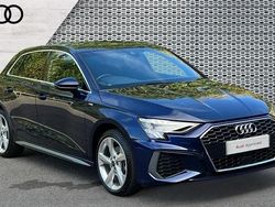 Blue Used 2024 Audi A3 e-tron S-Line Hatchback | £25,590 (Fair price)