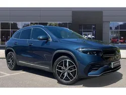 Blue Used 2021 Mercedes EQA250 AMG line SUV | £22,681 (Fair price)