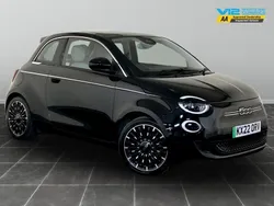 Black Used 2022 Fiat 500e La Prima Hatchback | £11,595 (Super price)