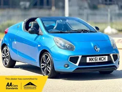 Blue Used 2011 Renault Wind Dynamique Cabriolet | £3,595 (Fair price)