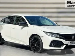 White Used 2019 Honda Civic Sport Hatchback | £12,792 (Fair price)