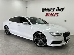 White Used 2015 Audi A7 Black Edition Hatchback | £15,750 (A bit pricey)