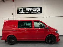 Red Used 2017 VW T6 Highline Van | £29,999