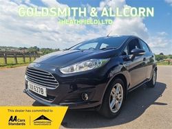 Black Used 2014 Ford Fiesta Zetec Hatchback | £6,495 (A bit pricey)