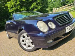 Blue Used 2001 Mercedes CLK200 Elegance Cabriolet | £2,350