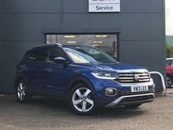 Blue Used 2022 VW T-Cross SEL SUV | £18,995 (Fair price)