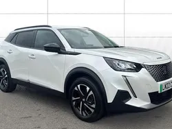 White Used 2022 Peugeot e-2008 Allure Premium SUV | £13,506 (Fair price)