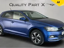 Blue Used 2019 VW Polo SE Hatchback | £9,700 (Good price)