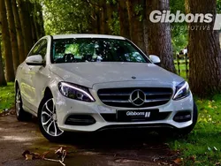 White Used 2014 Mercedes C200 Sedan | £8,985 (A bit pricey)