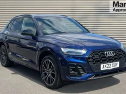 Blue Used 2022 Audi Q5 S-Line SUV | £33,269 (A bit pricey)