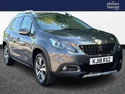 Grey Used 2018 Peugeot 2008 Allure SUV | £7,981 (Good price)