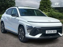 White Used 2025 Hyundai Kona N Line SUV | £28,450 (Expensive)