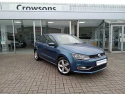 Blue silk Used 2016 VW Polo SEL Hatchback | £6,990 (Good price)