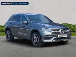 Grey Used 2022 Mercedes GLC300e AMG line Estate | £26,494 (Good price)