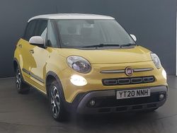 Yellow Used 2020 Fiat 500L Cross MPV | £9,998 (Fair price)