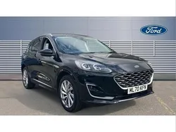 Black Used 2020 Ford Kuga Vignale SUV | £18,315 (A bit pricey)