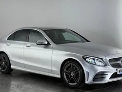 Silver Used 2019 Mercedes C200 AMG Line Premium Sedan | £18,600 (Fair price)