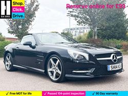 Black Used 2014 Mercedes SL500 Cabriolet | £16,476