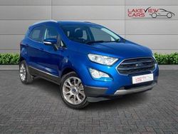 Blue Used 2018 Ford Ecosport Titanium SUV | £9,945 (Fair price)