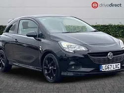 Black Used 2017 Vauxhall Corsa Edition Hatchback | £6,498 (Fair price)