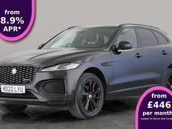 Black Used 2022 Jaguar F-Pace R-Dynamic SUV | £29,779 (Fair price)