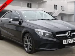Black Used 2015 Mercedes CLA220 Sedan | £10,495 (Good price)