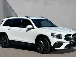 Polar white Used 2024 Mercedes GLB200 AMG Line Premium SUV | £34,935 (Expensive)