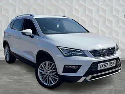 White Used 2017 Seat Ateca XCELLENCE SUV | £12,307 (Fair price)
