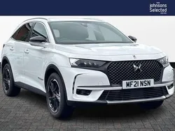 White Used 2021 DS Automobiles DS7 Crossback Performance SUV | £15,690 (Fair price)