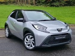 Silver Used 2022 Toyota Aygo X PURE SUV | £11,695