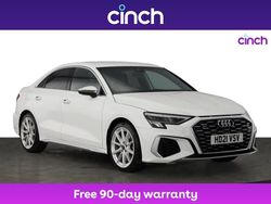 White Used 2021 Audi S3 Sedan | £28,489 (Fair price)