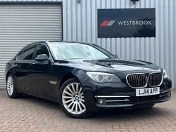 Black Used 2014 BMW 730L Comfort Edition Sedan | £10,790