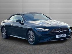 Obsidian black Used 2025 Mercedes CLE200 AMG Line Premium Plus Cabriolet | £51,500