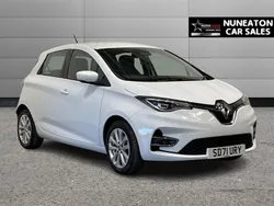 White Used 2021 Renault Zoe Iconic Hatchback | £9,100 (Good price)