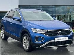 Blue New 2025 VW T-Roc Match SUV | £27,253 (Super price)