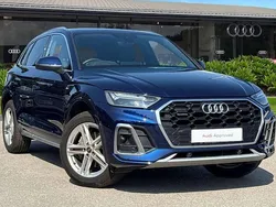 Blue Used 2025 Audi Q5 S-Line SUV | £41,980 (A bit pricey)