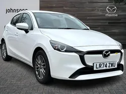 White Used 2024 Mazda 2 Exclusive-Line Hatchback | £16,990 (Fair price)