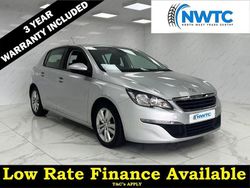 Silver Used 2015 Peugeot 308 Active Hatchback | £4,095 (Fair price)