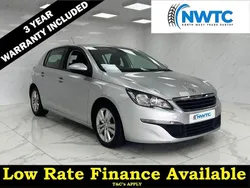 Silver Used 2015 Peugeot 308 Active Hatchback | £4,095 (Fair price)