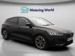 Black Used 2023 Ford Focus ST-Line X Hatchback | £17,600 (Fair price)