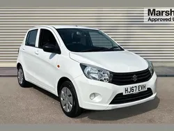 White Used 2017 Suzuki Celerio Hatchback | £5,424 (Fair price)
