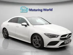 White Used 2020 Mercedes CLA180 AMG line Sedan | £19,200 (A bit pricey)