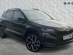 Black Used 2023 Skoda Karoq SportLine SUV | £26,343 (Fair price)