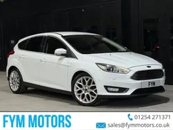 White Used 2015 Ford Focus Titanium X Hatchback | £6,995 (Fair price)