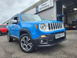 Blue Used 2016 Jeep Renegade Limited SUV | £8,595 (Fair price)
