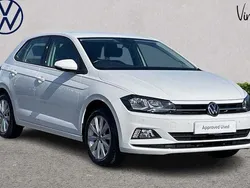 White Used 2021 VW Polo SEL Hatchback | £15,066 (Fair price)