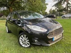 Black Used 2017 Ford Fiesta Titanium Hatchback | £6,290 (Good price)