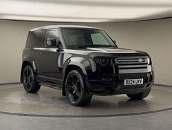 Santorini black Used 2024 Land Rover Defender HSE Dynamic SUV | £55,200 (Super price)